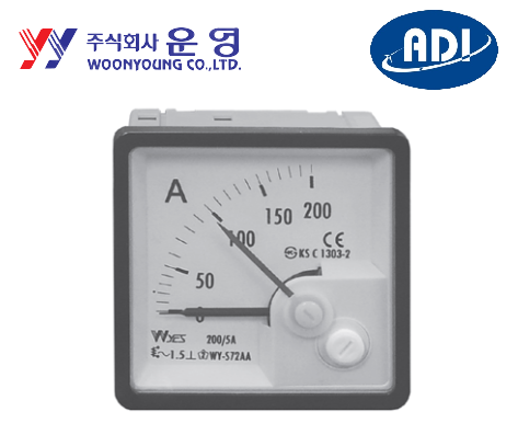 Đồng hồ đo dòng điện 1 chiều Woonyoung WY-S47AD