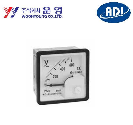 Đồng hồ đo điện áp XOAY chiều Woonyoung WY-S96VA