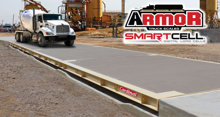 Cân xe tải sàn bê tông ARMOR