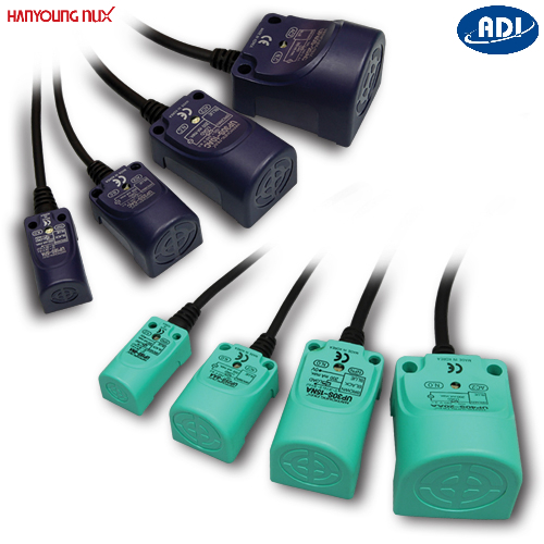 LOẠI VUÔNG UPS       IP67, 12-24VDC or 100-240 VAC,             Khoảng cách:  UP12:4mm,  UP18:5mm,  UP25:12mm,  UP30:15mm,  UP40:20mm