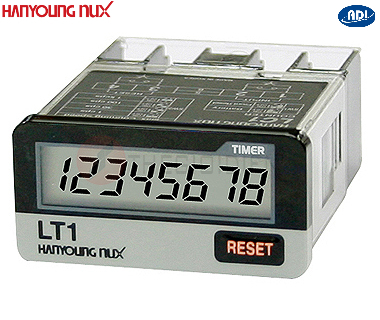 LT1- Bộ định thời LCD nhỏ gọn tích hợp pin