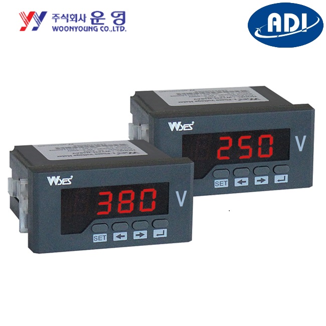 Đồng hồ đo điện áp kĩ thuật số Woonyoung WYPMN48-AV